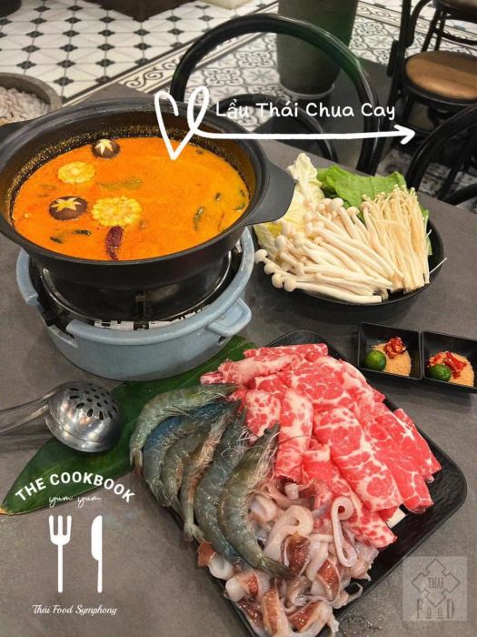 Hình ảnh lẩu Thái hấp dẫn