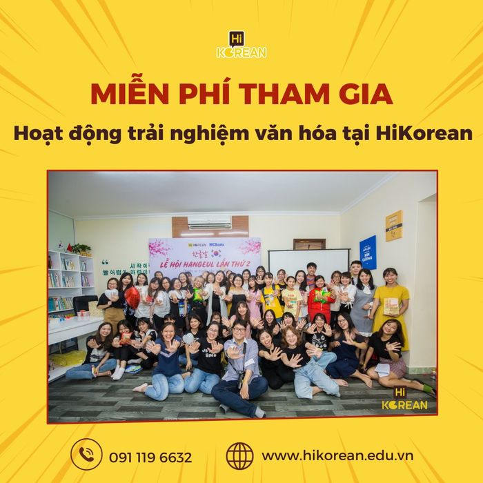 Hi Korean - Nguồn cảm hứng học tập không giới hạn (Ảnh 1)