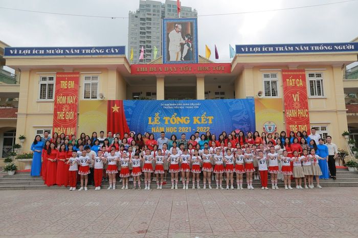 Hoạt động vui chơi sáng tạo của học sinh Trường Tiểu học Trung Yên