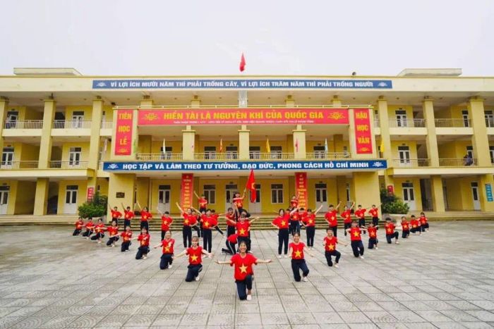 Cơ sở vật chất hiện đại tại THCS Đồng Quang