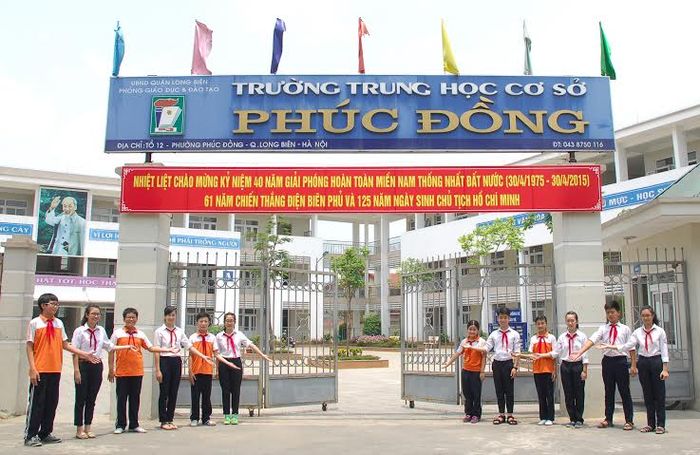 Trường THCS Phúc Đồng - Hình ảnh 1