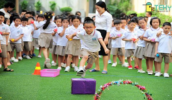 Hình ảnh Trường Nguyễn Siêu - Không gian giáo dục hiện đại kết hợp hài hòa giữa kiến trúc và thiên nhiên xanh mát