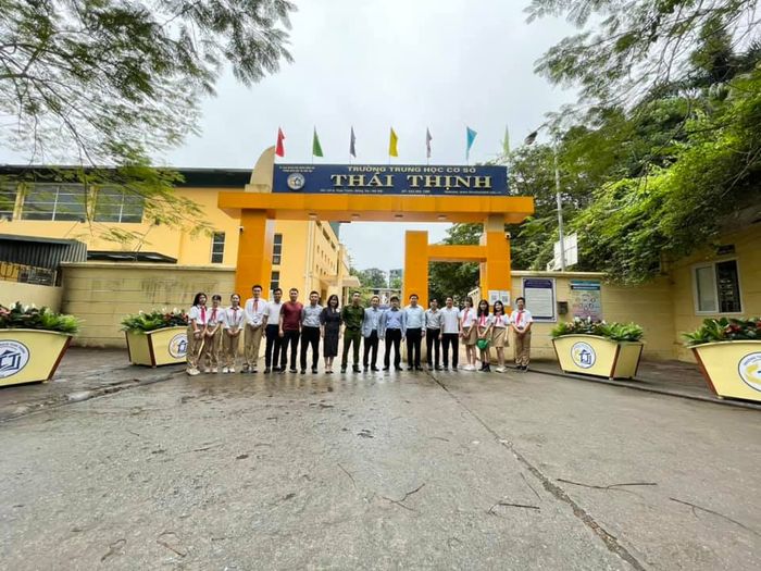 Hình ảnh ấn tượng về Trường THCS Thái Thịnh