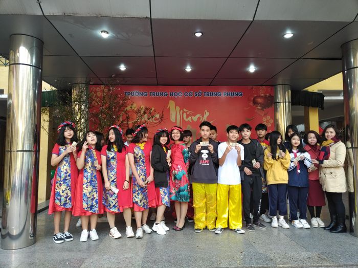 Góc nhìn đặc biệt về Trường THCS Trung Phụng