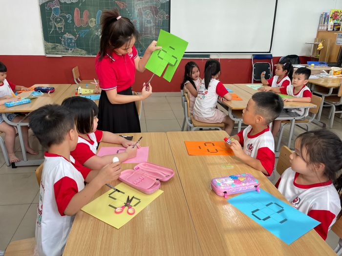 Hoạt động học tập sáng tạo tại Thăng Long Kidsmart