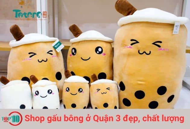 Totoro Việt Nam là điểm đến lý tưởng để tìm kiếm những chú gấu bông đẹp nhất tại Quận 3