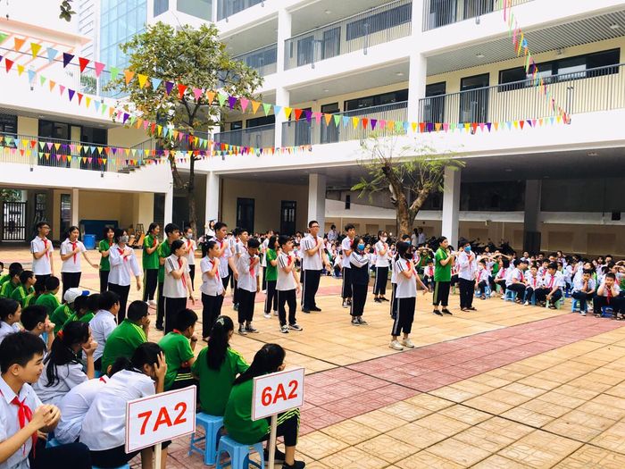 Góc nhìn đặc biệt về cơ sở vật chất hiện đại của THCS Tam Khương