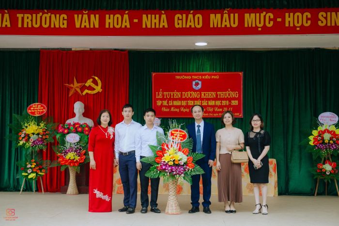 Toàn cảnh ấn tượng Trường THCS Kiều Phú