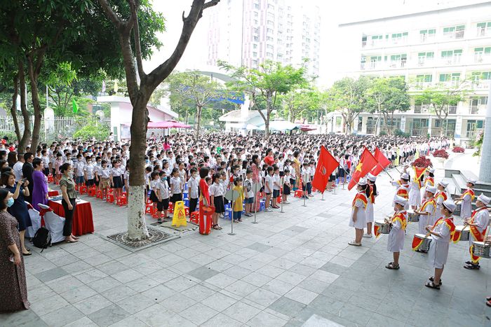 Hoạt động ngoại khóa sôi nổi của học sinh Trường Tiểu học Yên Hoà