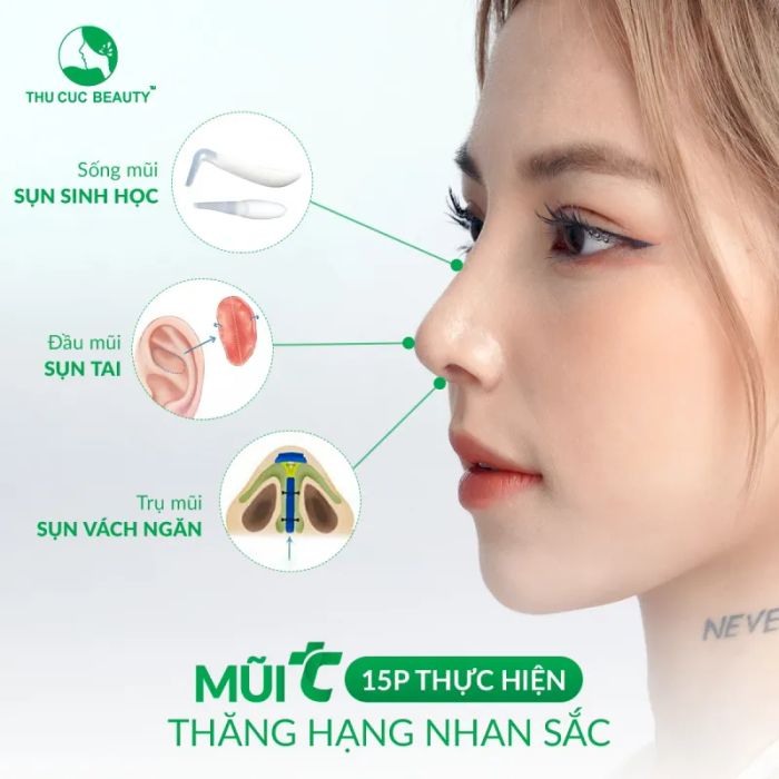 Thư viện hình ảnh khách hàng trước và sau phẫu thuật tại Thẩm Mỹ Thu Cúc