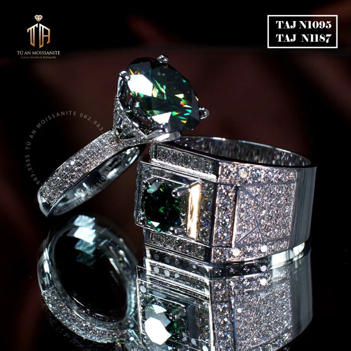 Bộ sưu tập trang sức độc đáo tại Tú An Moissanite