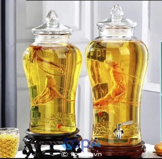 Bình ngâm rượu thủy tinh, gốm sứ Hoàng Phát TPHCM
