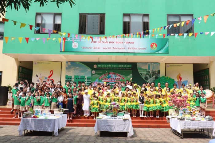 Không gian xanh - hiện đại tại Trường Tiểu học Lômônôxốp