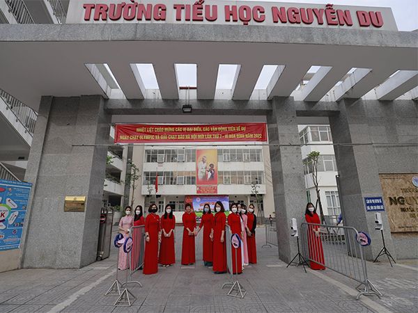 Hình ảnh ấn tượng về Trường Tiểu học Nguyễn Du, Nam Từ Liêm