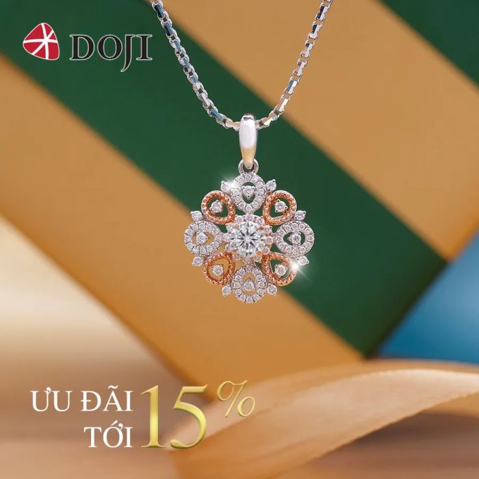 Hình ảnh thương hiệu DOJI - Biểu tượng trang sức cao cấp