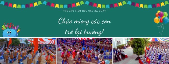 Hình ảnh Trường Tiểu học Cao Bá Quát – Không gian học tập khang trang và sinh động