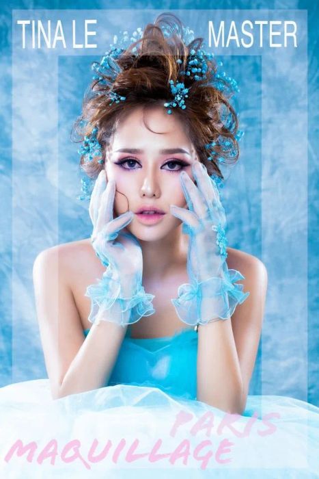 Bộ sưu tập tác phẩm ấn tượng tại Tina Le Make Up