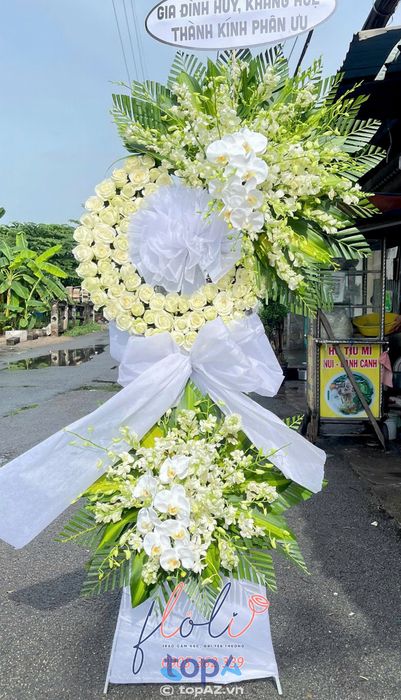 Địa chỉ vàng đặt hoa viếng tang lễ đẹp và ý nghĩa tại Gò Vấp - FLoLi