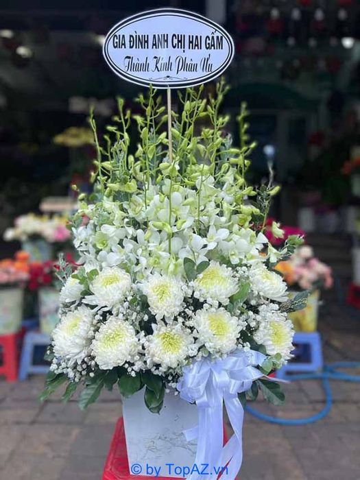 Địa chỉ vàng cho những vòng hoa tang lễ ý nghĩa và thẩm mỹ tại Gò Vấp