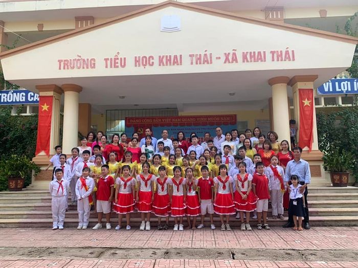 Hình ảnh Trường Tiểu học Khai Thái - Hoạt động ngoại khóa bổ ích