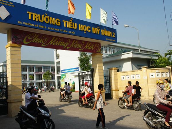 Không gian học tập tại Trường Tiểu học Mỹ Đình 2