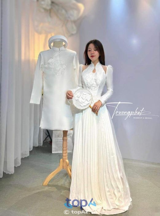 Trương Phát Makeup & Bridal - Địa chỉ vàng cho thuê áo dài cưới hỏi cao cấp tại TP. Sa Đéc