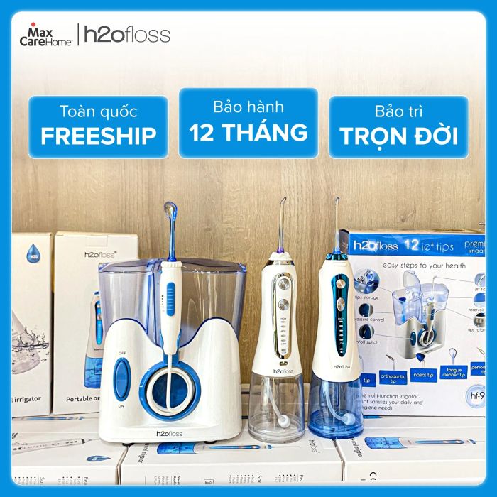 Hình ảnh máy tăm nước H2ofloss phiên bản mới nhất