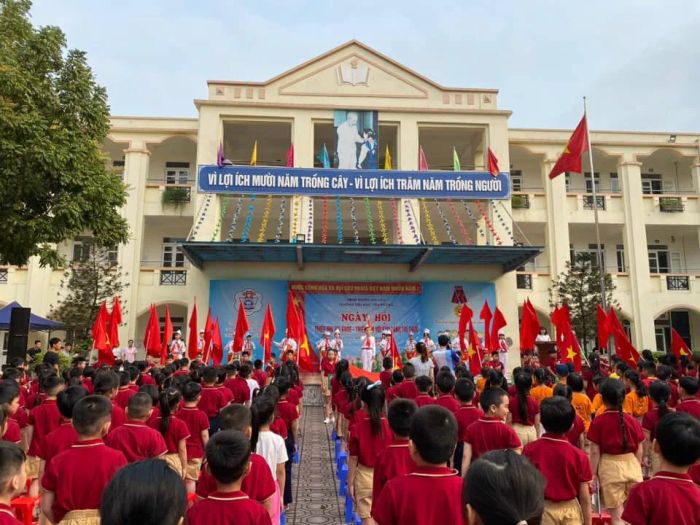 Hình ảnh Trường Tiểu học Tiền Phong – Môi trường học tập hiện đại, gần gũi và an toàn