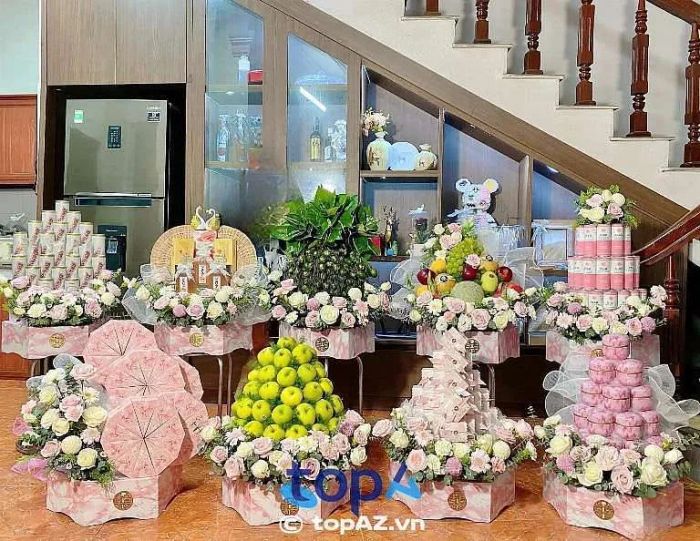 nghệ nhân bậc thầy trong chế tác mâm quả cưới hỏi tại TP. Lạng Sơn