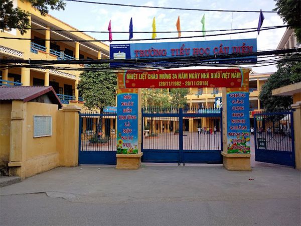 Toàn cảnh ấn tượng Trường Tiểu học Cầu Diễn