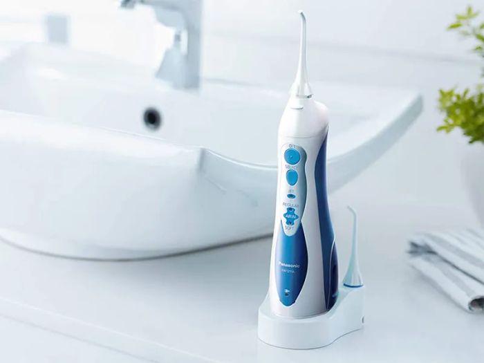 Hình ảnh thực tế máy tăm nước Panasonic cao cấp