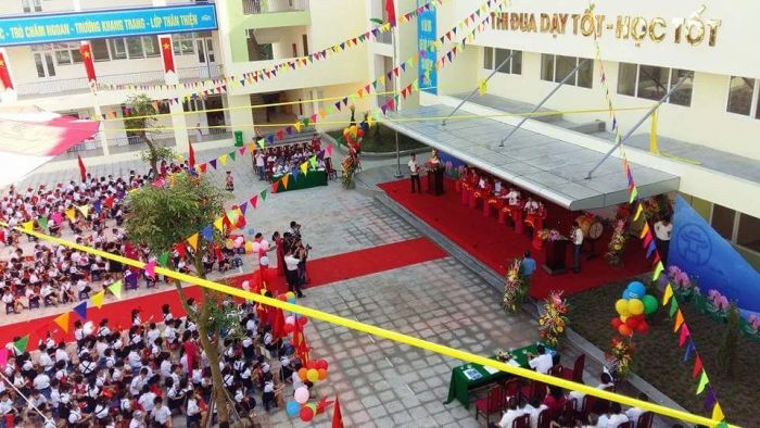 Hình ảnh Trường Tiểu học Lê Ngọc Hân – Không gian học tập năng động và tràn đầy cảm hứng