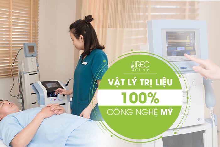 Công nghệ vật lý trị liệu tiên tiến từ Hoa Kỳ tại IREC Clinic
