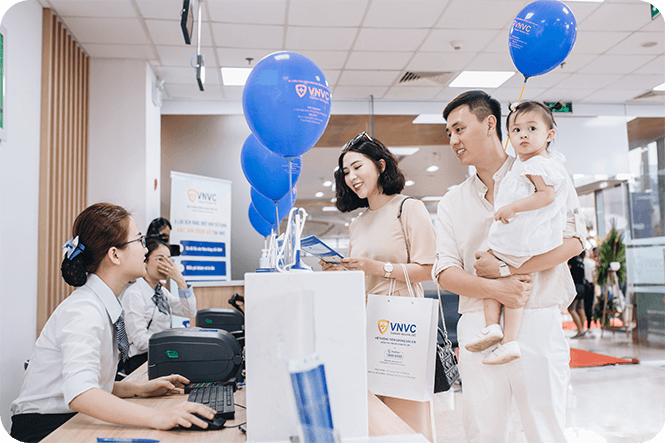 Hình ảnh đầu tiên tại Trung tâm Tiêm chủng VNVC – Không gian hiện đại và chuyên nghiệp
