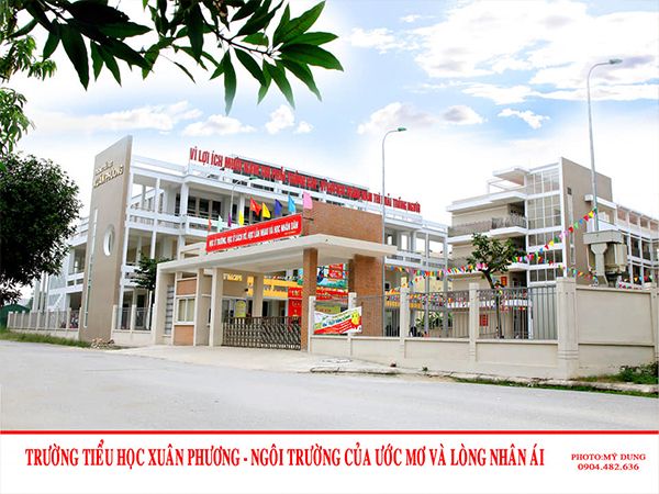 Không gian học tập hiện đại tại Trường Tiểu học Xuân Phương