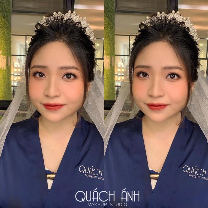 Hình ảnh học viện Quách Ánh Makeup