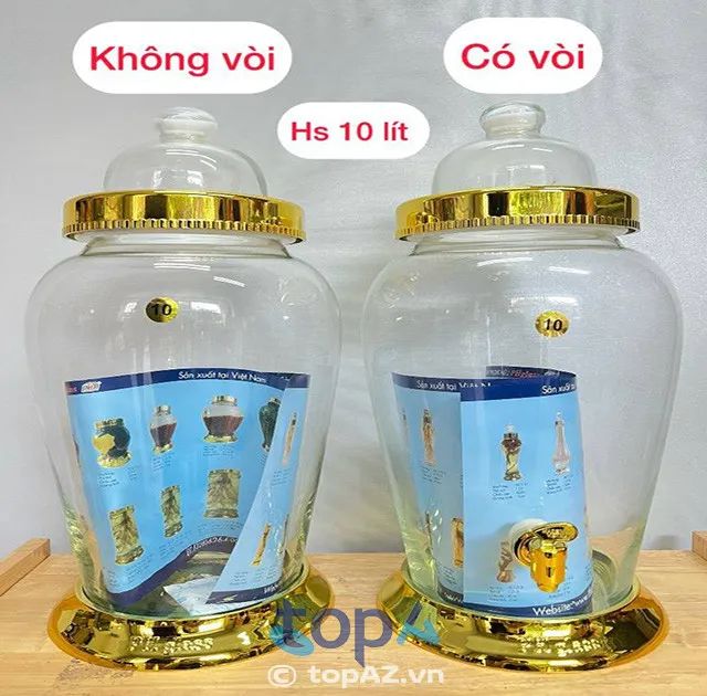 Bình thủy tinh Quốc Thái TPHCM
