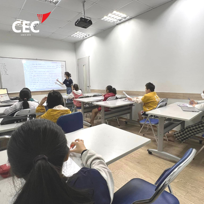 Không gian học tập hiện đại tại CEC Edu - Tiếng Anh & Du Học