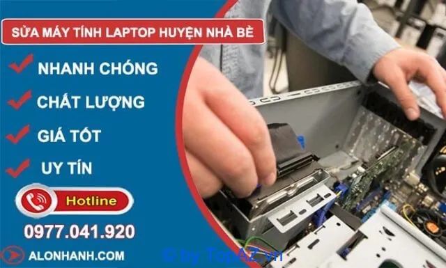 Dịch vụ sửa laptop chuyên nghiệp tại Nhà Bè