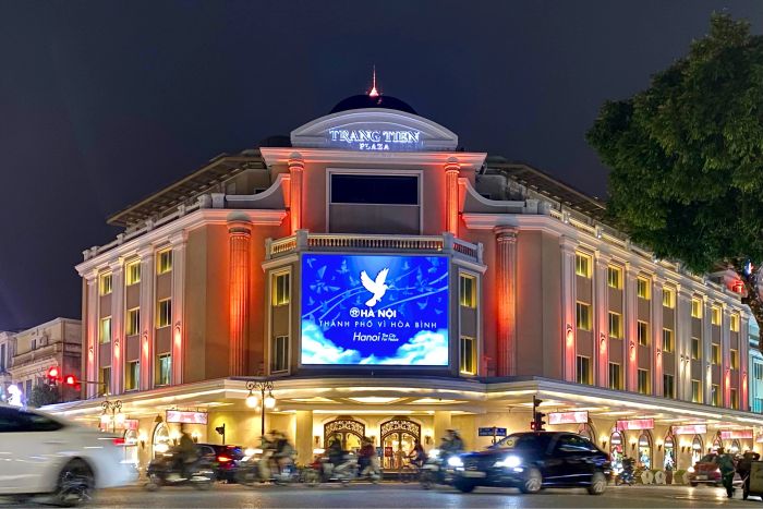 Tràng Tiền Plaza - Kiến trúc Pháp cổ điển