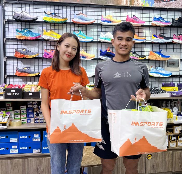 Không gian trưng bày ấn tượng tại IMSports