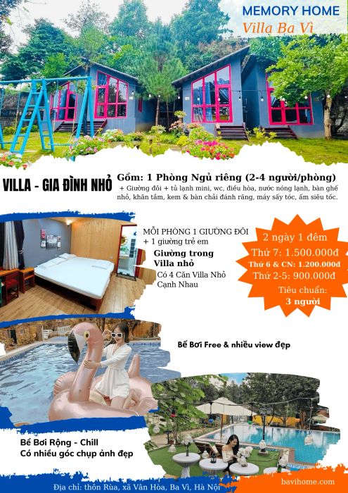 Hình ảnh Memory Home – Không gian nghỉ dưỡng gần gũi và đầy sắc màu thiên nhiên
