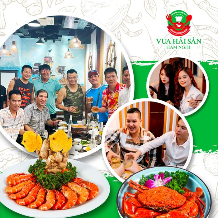 Góc ẩm thực đẳng cấp tại Vua Hải Sản