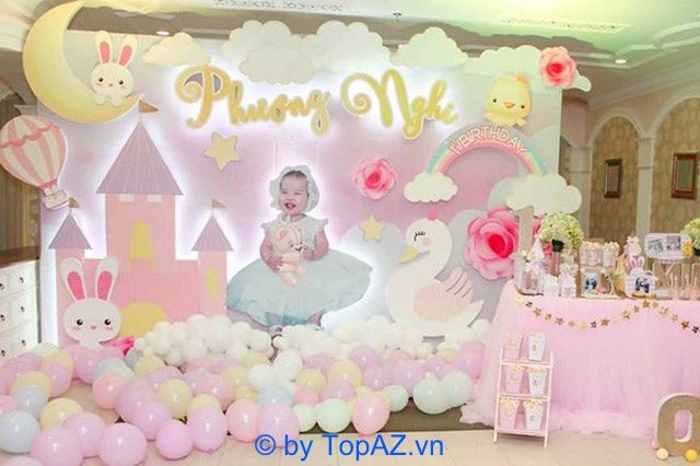 địa điểm tổ chức tiệc thôi nôi chất lượng tại TP.HCM