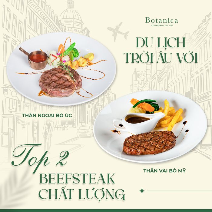 Botanica Restaurant - Bộ ảnh những món ăn trình bày nghệ thuật đẹp mắt