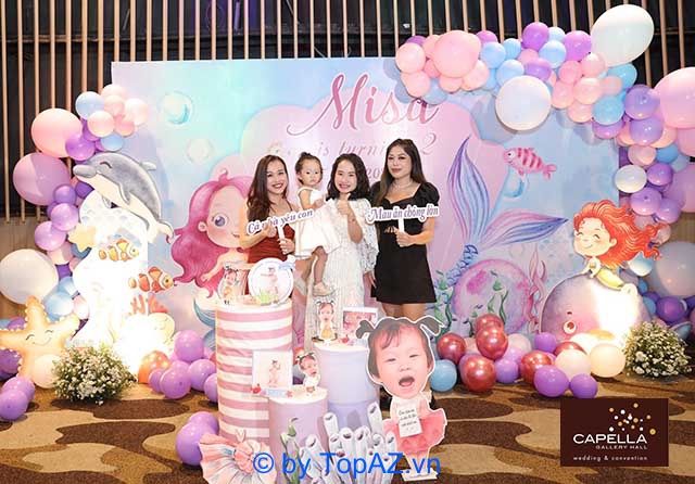 địa điểm tổ chức tiệc thôi nôi chất lượng tại TP.HCM