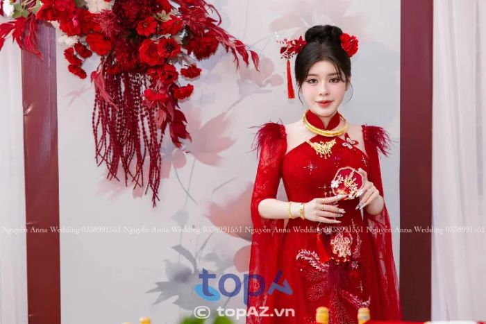 Nguyễn Anna Wedding – Điểm đến hoàn hảo cho những bộ áo dài cưới hỏi sang trọng và chất lượng.