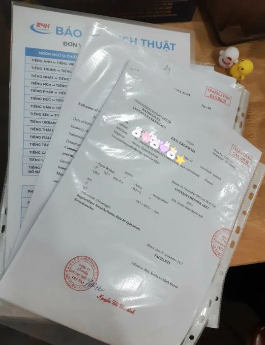 Hình ảnh hoạt động dịch thuật tại Dịch Thuật 24h