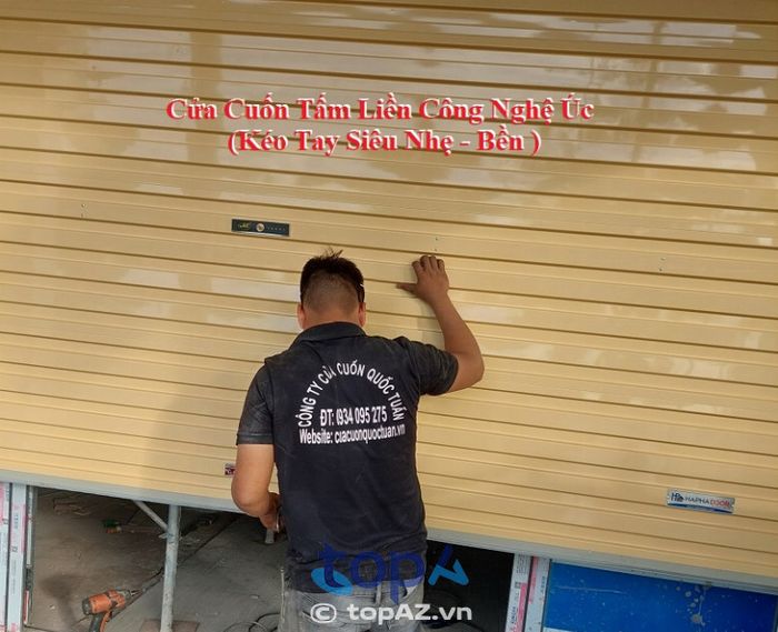 Cửa cuốn Quốc Tuấn - Thương hiệu vàng trong ngành cửa cuốn