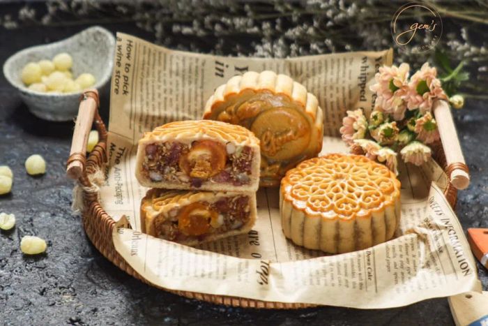 Những tác phẩm bánh trung thu nghệ thuật tại Gem's Mooncake - Ảnh 1